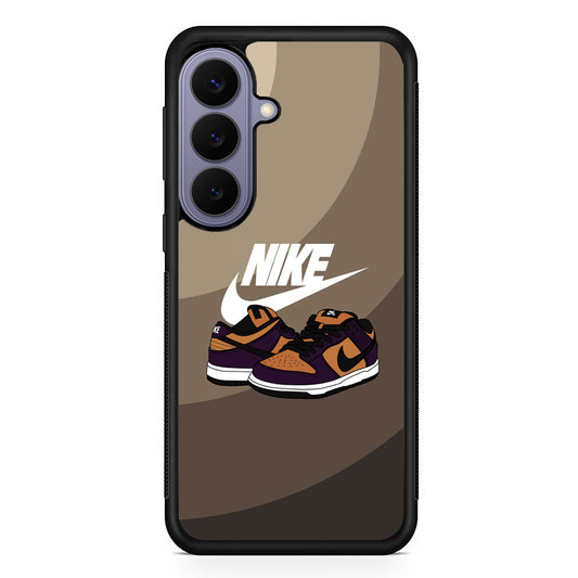 Nike Purple in Brown Layer Samsung Galaxy S26 Case | Lightweight Samsung Galaxy S26 Phone Case