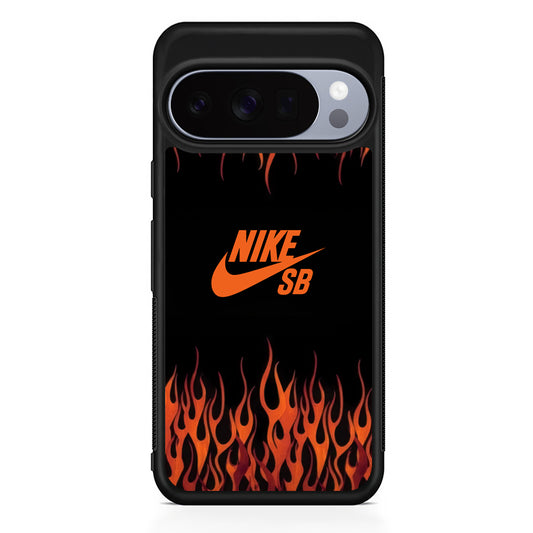Nike Flame Fire SB Google Pixel 10 Pro Case | Protective Google Pixel 10 Pro Cover
