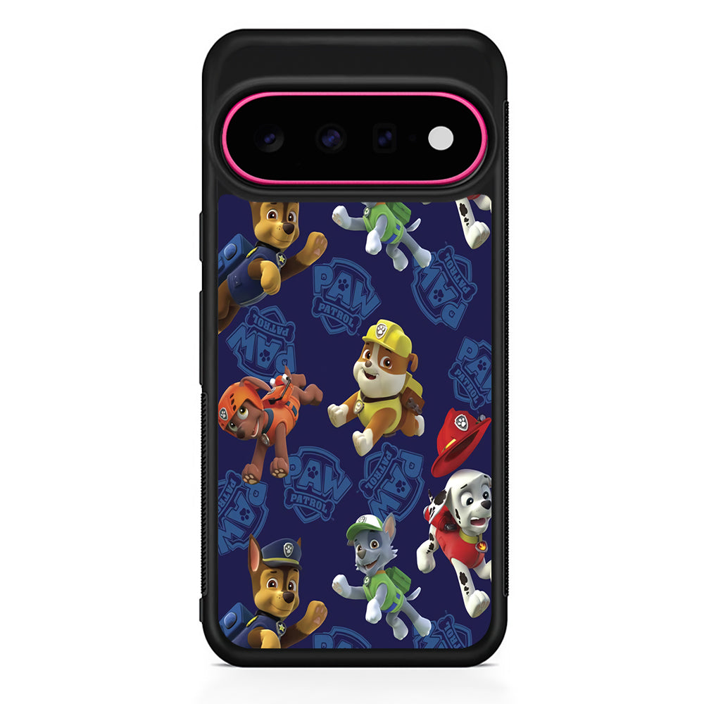 Paw Patrol Navy Background Google Pixel 11 Case | Slim Shockproof Cover