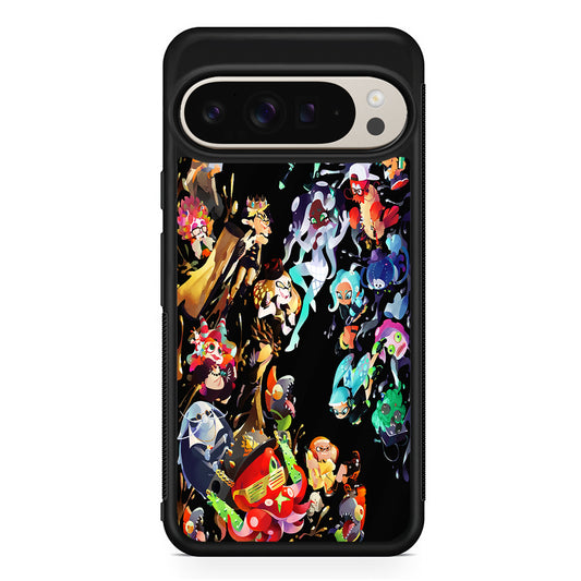 Splatoon Player Character Google Pixel 9 Pro Case | Slim Protective Cover