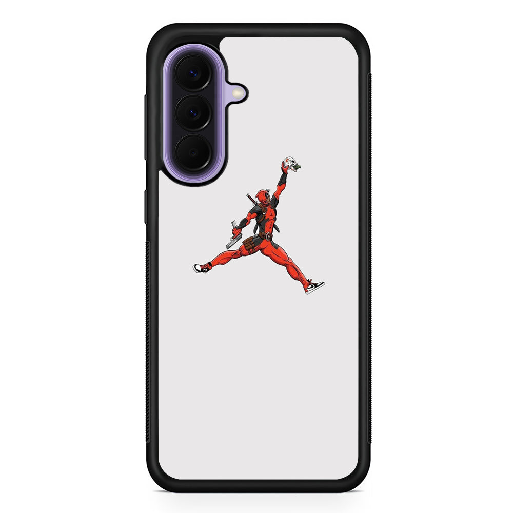 Jordan Deadpool Meme White Milk Samsung Galaxy A57 Case | Slim Samsung Galaxy A57 Rubber Case
