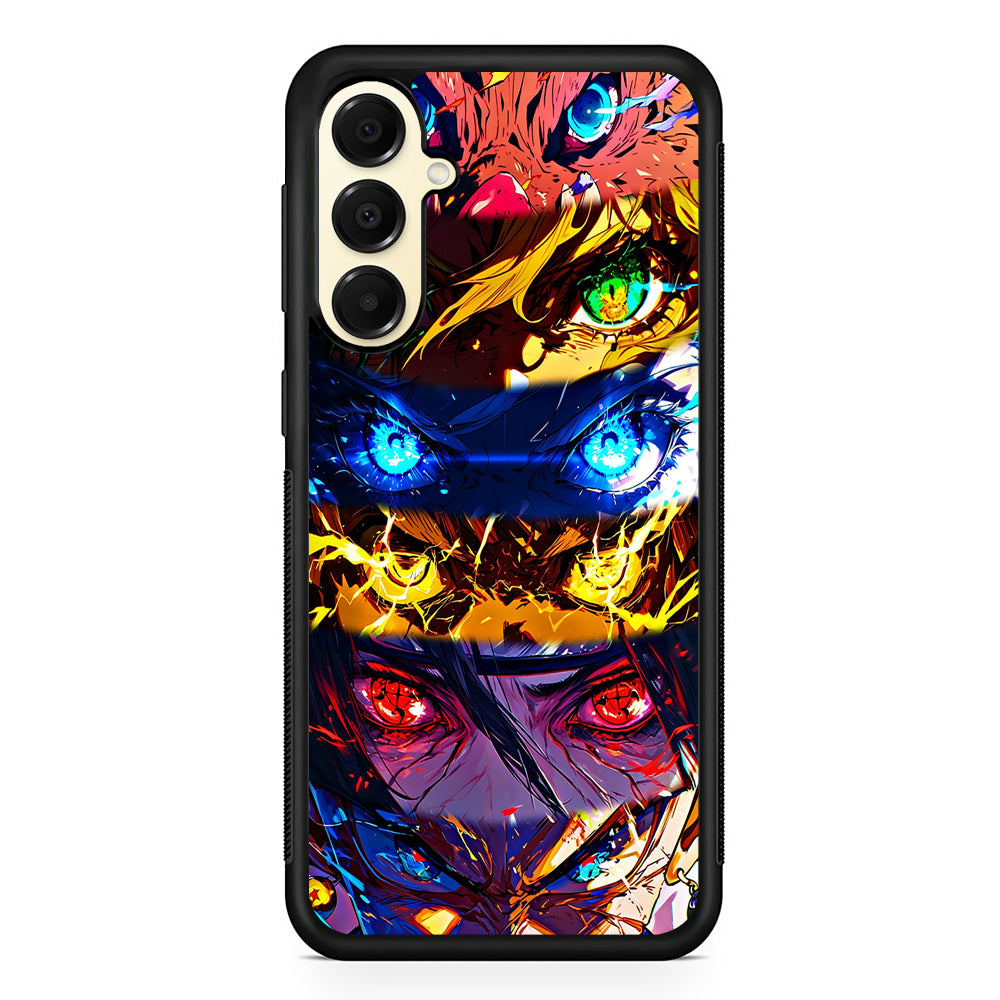 Various Kinds of Anime Eyes Samsung Galaxy A16 Case | Slim Rubber Samsung Galaxy A16 Case