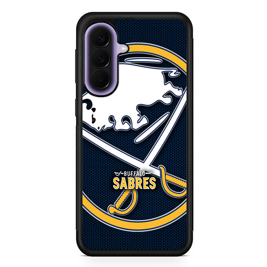 NHL Buffalo Sabres Logo Samsung Galaxy A57 Case | Slim Samsung Galaxy A57 Rubber Case