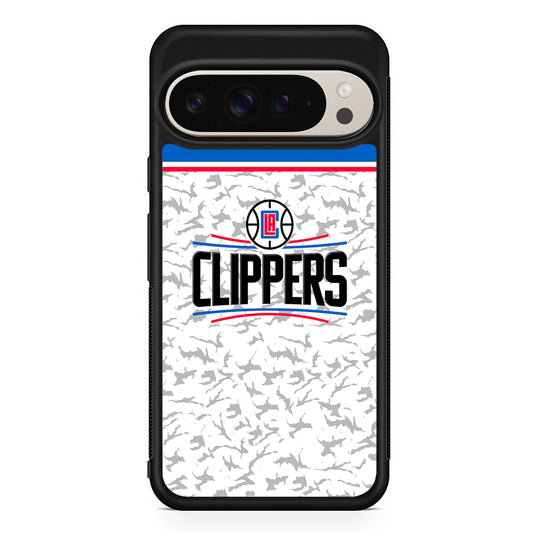 NBA Los Angeles Clippers Logo Google Pixel 9 Pro Case | Slim Protective Cover
