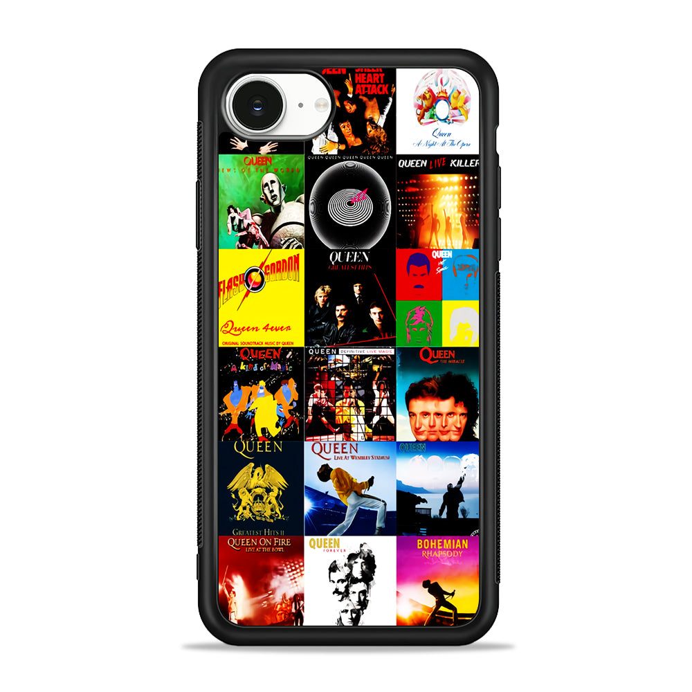 Queen Album Aesthetic iPhone 16e Case | Protective Phone Cover