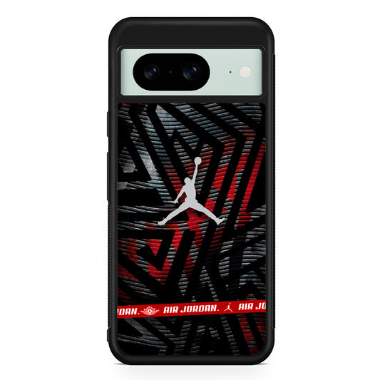 Air Jordan Strokes in Streak Google Pixel 8 Case | Durable Protective Cover for Google Pixel 8