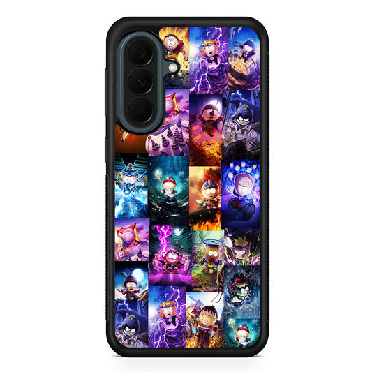 South Park Hero Mode Samsung Galaxy A37 Case | Samsung Galaxy A37 Rubber Phone Case