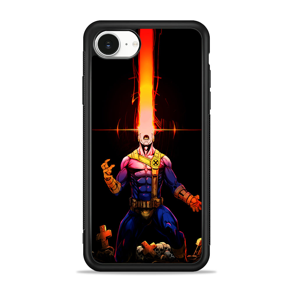 X-Men Cyclops Angry iPhone 16e Case | Protective Phone Cover