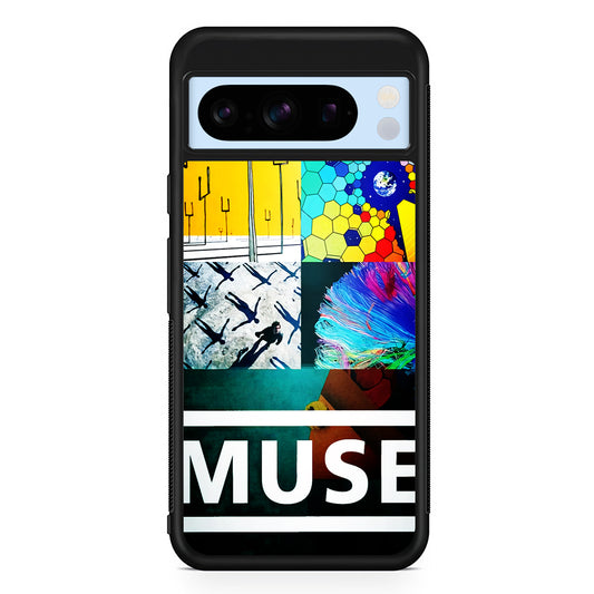 Muse Cover Album Google Pixel 8 Pro Case | Slim Rubber Case for Google Pixel 8 Pro
