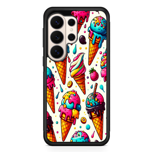 Ice Creams with Different Flavors Samsung Galaxy S26 Ultra Case | Slim Protective Case for Samsung Galaxy S26 Ultra
