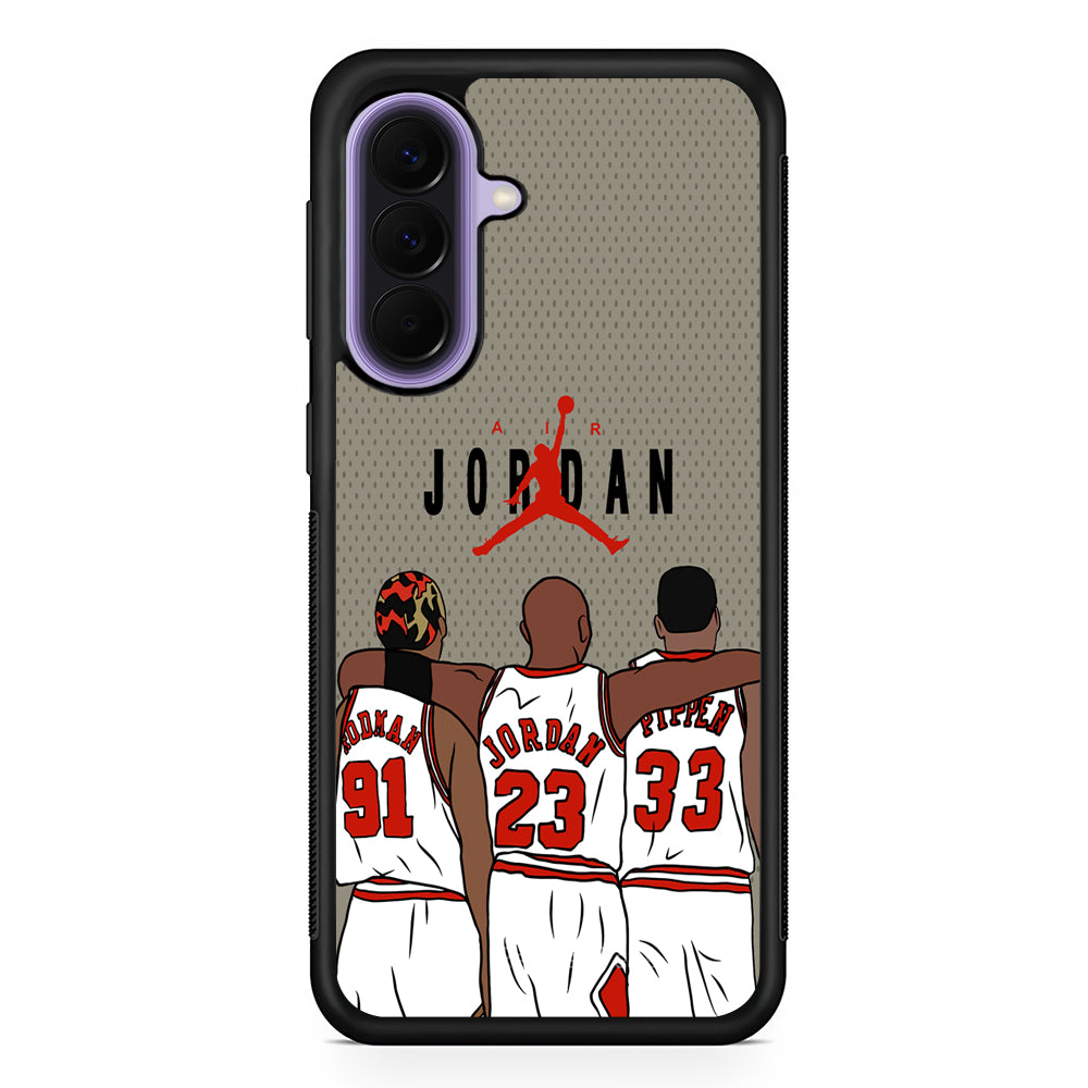 Air Jordan Story of Comrade Samsung Galaxy A57 Case | Slim Samsung Galaxy A57 Rubber Case