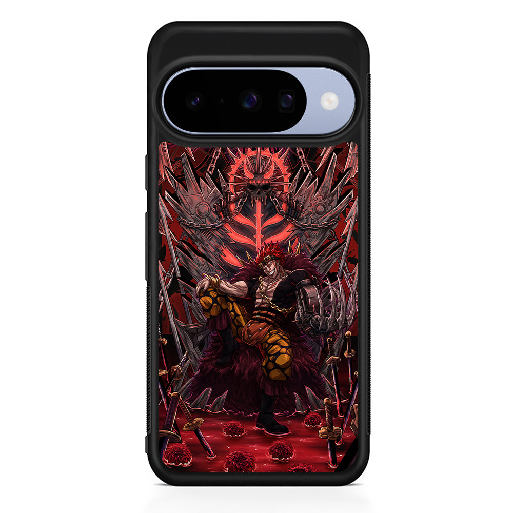 One Piece Eustass Captain Kid Google Pixel 10 Case | Google Pixel 10 Rubber Protective Case