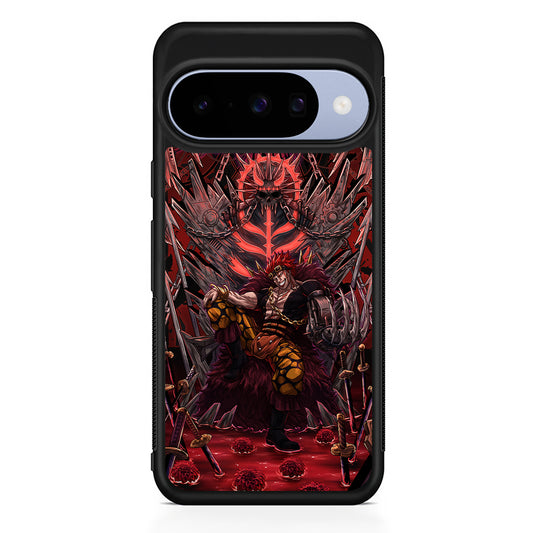 One Piece Eustass Captain Kid Google Pixel 10 Case | Google Pixel 10 Rubber Protective Case