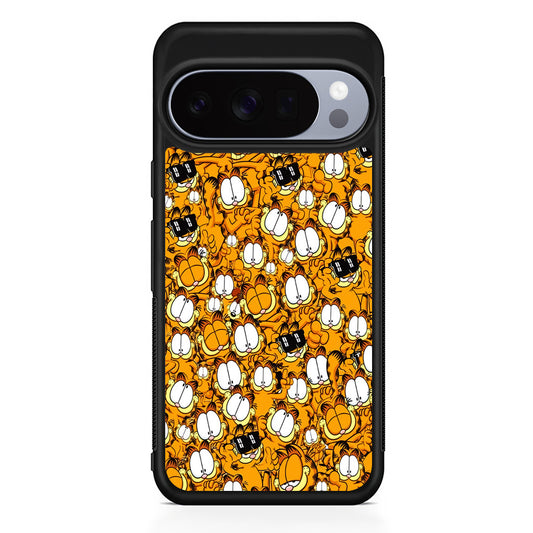 Garfield Cartoon Collage Google Pixel 10 Pro Case | Slim Google Pixel 10 Pro Rubber Case