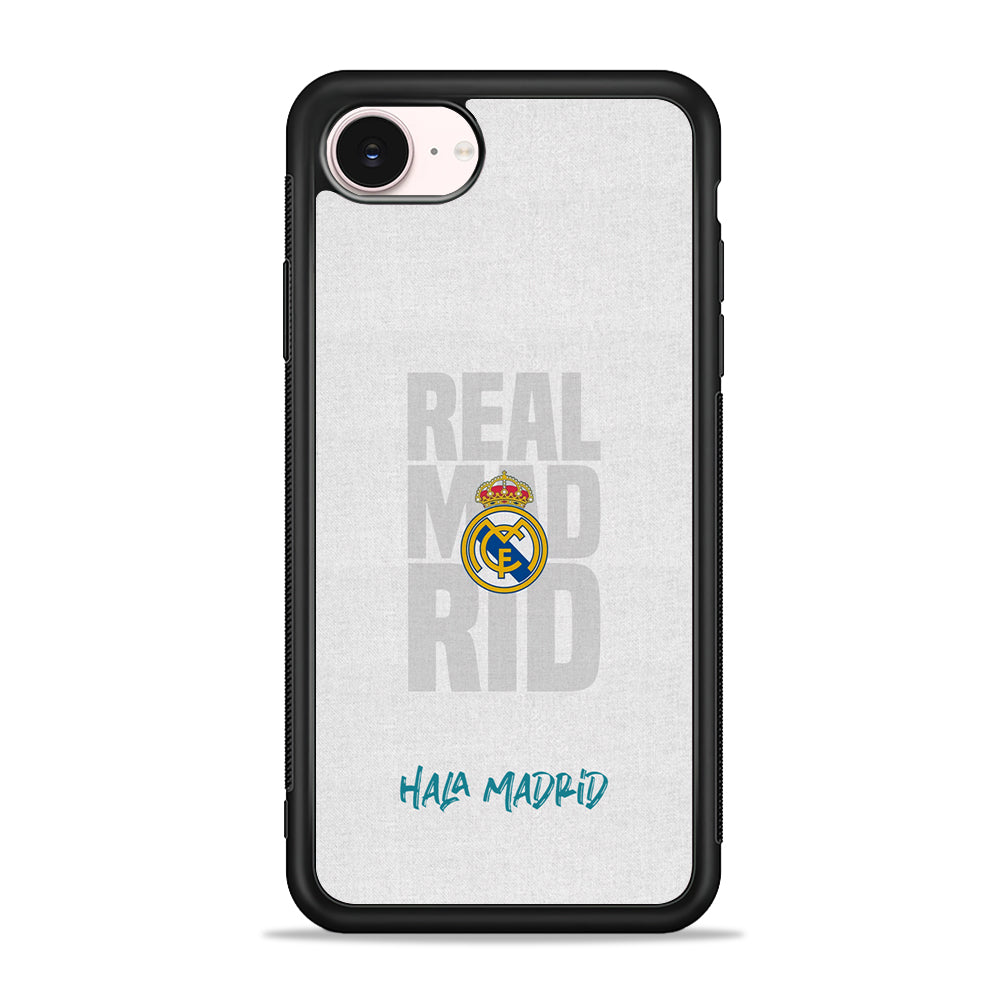 Real Madrid Hala Madrid iPhone 17e Case - Silicone Case
