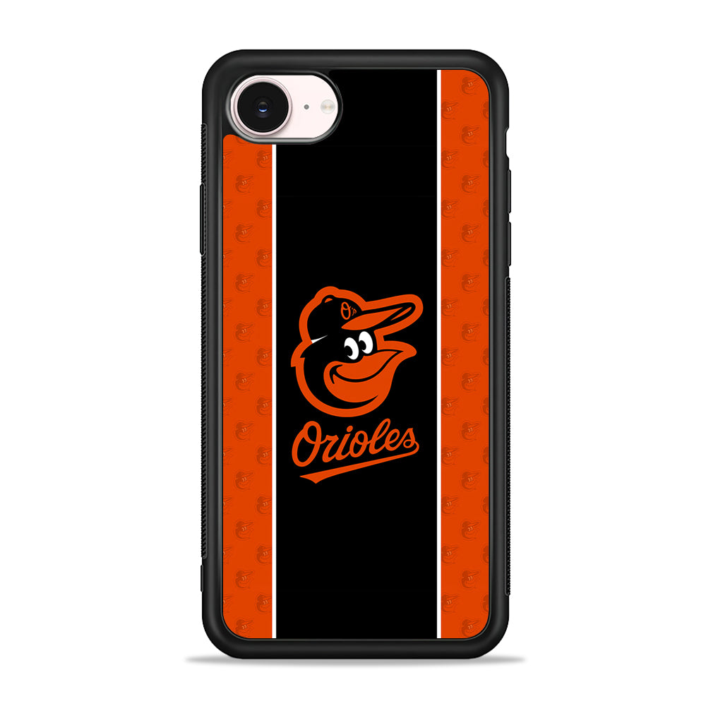 MLB Baltimore Orioles Team iPhone 17e Case - Silicone Case