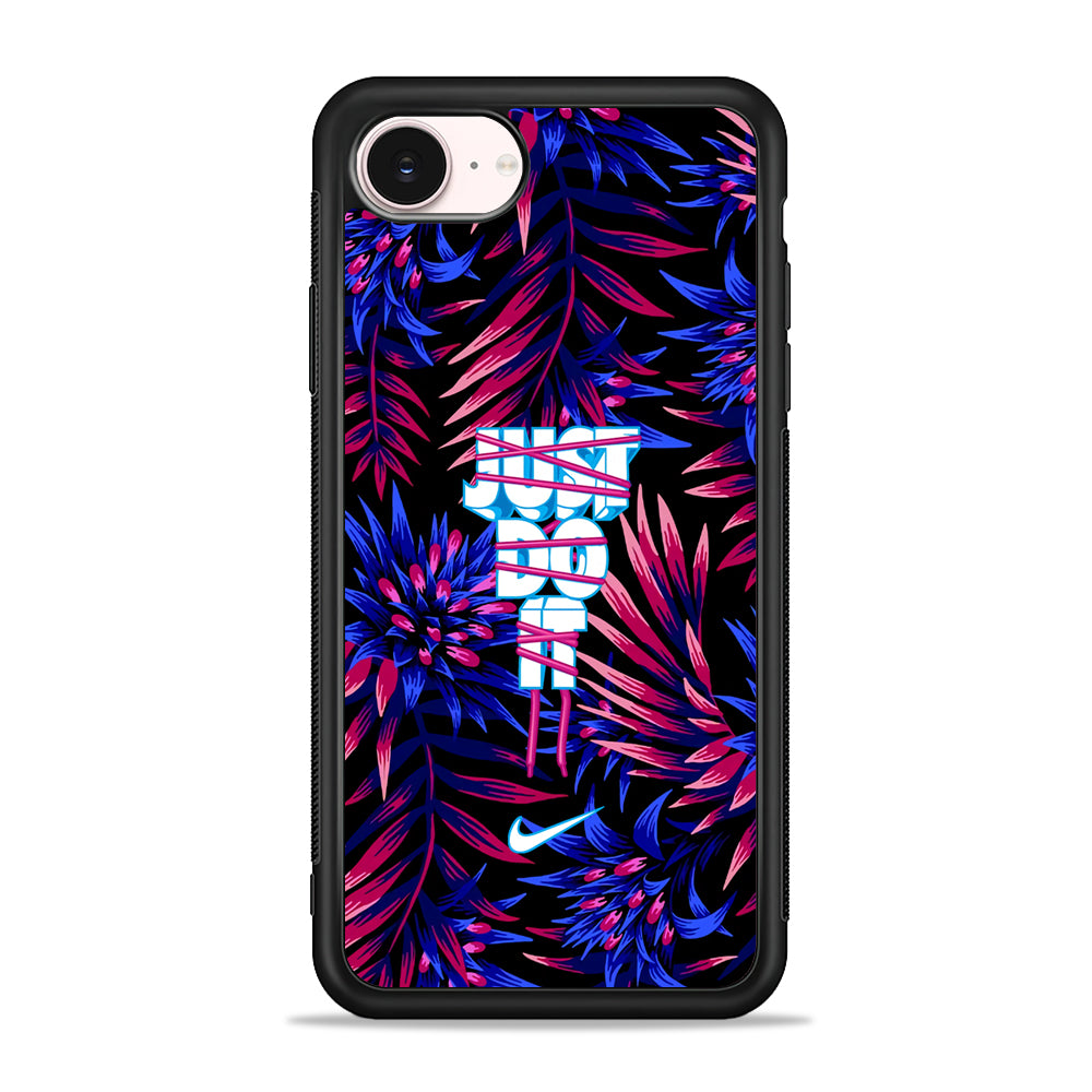 Nike Neon Glow Watchword iPhone 17e Case - Silicone Case