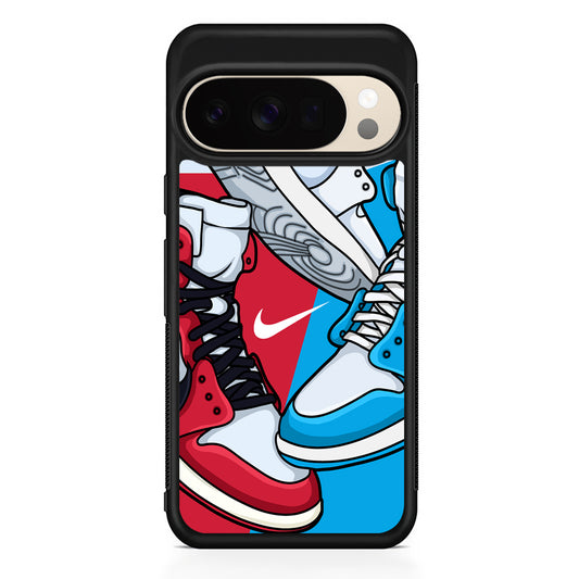 Nike Sneak Shoes Google Pixel 10 Pro XL Case | Durable Google Pixel 10 Pro XL Cover