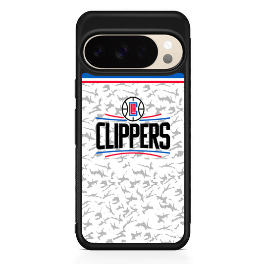 NBA Los Angeles Clippers Logo Google Pixel 10 Pro XL Case | Slim Google Pixel 10 Pro XL Protective Case