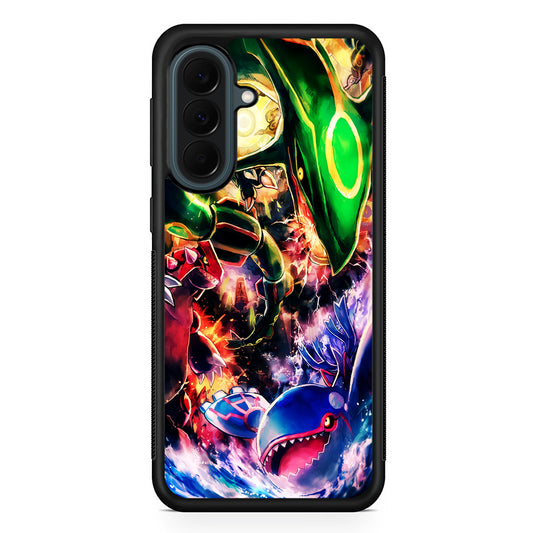 Legendary Pokemon Monsters Trio Samsung Galaxy A37 Case | Samsung Galaxy A37 Rubber Phone Case