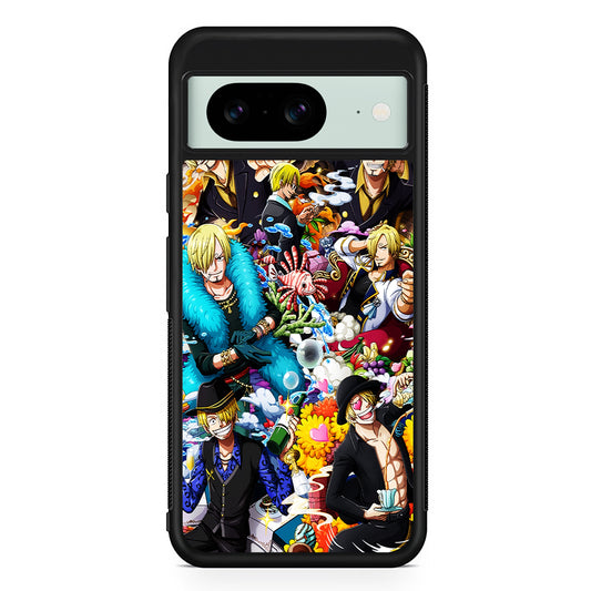 One Piece Sanji Aesthetic Google Pixel 8 Case | Durable Protective Cover for Google Pixel 8