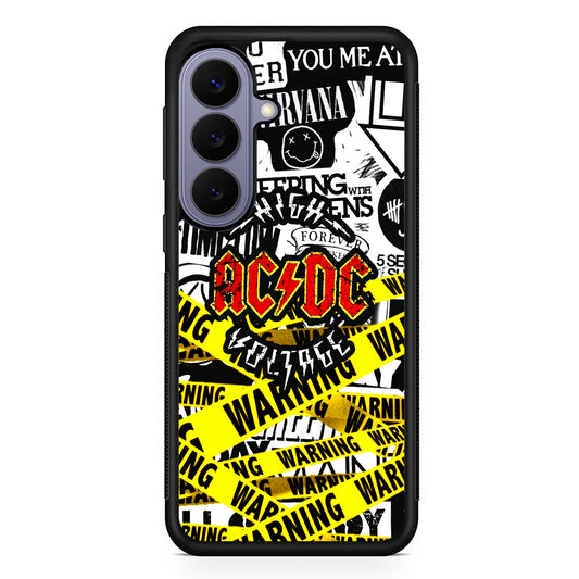 ACDC High Voltage Samsung Galaxy S26 Case | Durable Rubber Case for Samsung Galaxy S26