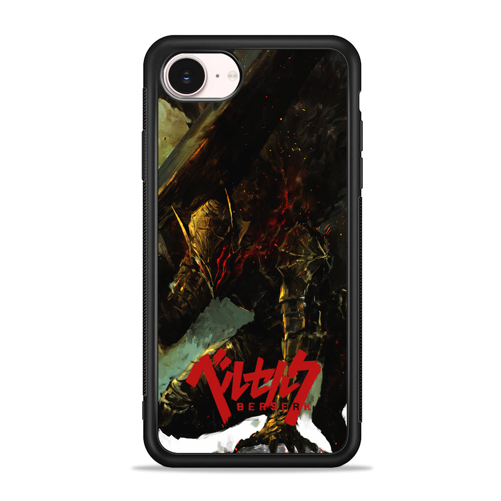 Guts Berserk Full Armor iPhone 17e Case - Silicone Case