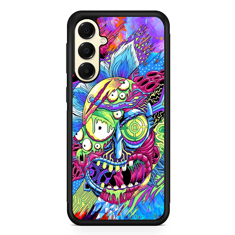 Rick Colour Trippy Samsung Galaxy A16 Case | Slim Rubber Samsung Galaxy A16 Case