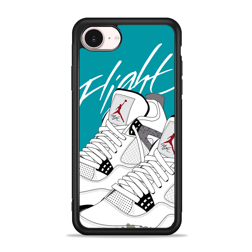 Air Jordan The White Shoes iPhone 17e Case - Silicone Case