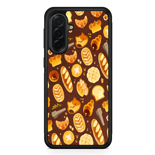 Bakery and Sweet Bread Samsung Galaxy A36 Case | Protective Rubber Cover