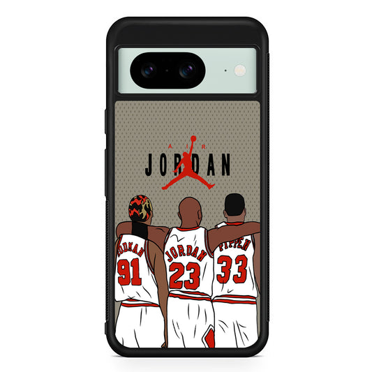 Air Jordan Story of Comrade Google Pixel 8 Case | Durable Protective Cover for Google Pixel 8