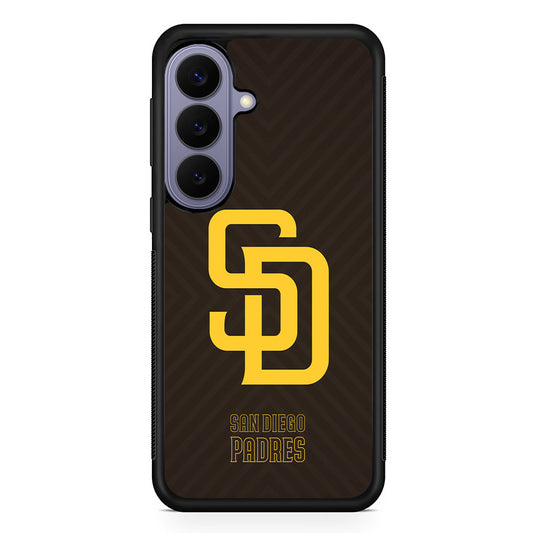MLB San Diego Padres Team Samsung Galaxy S26 Case | Durable Rubber Case for Samsung Galaxy S26