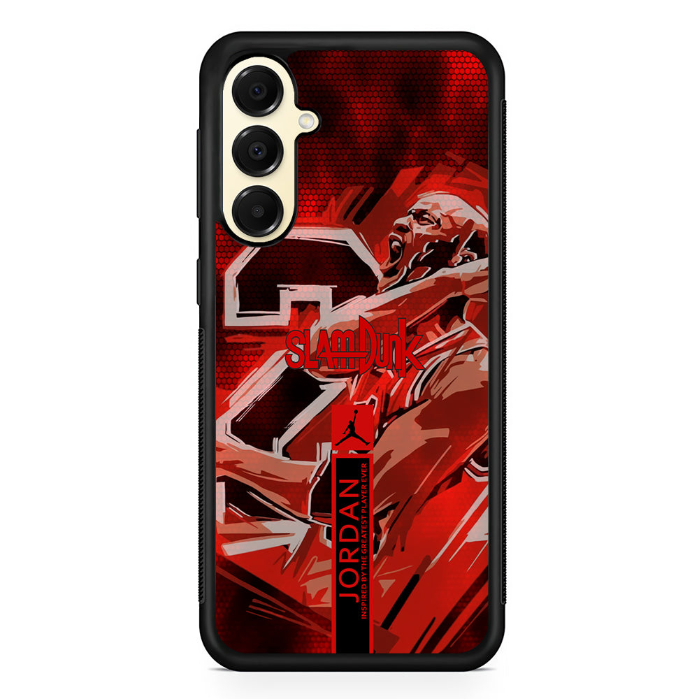 Air Jordan Scream on Fighting Samsung Galaxy A16 Case | Slim Rubber Case for Samsung Galaxy A16
