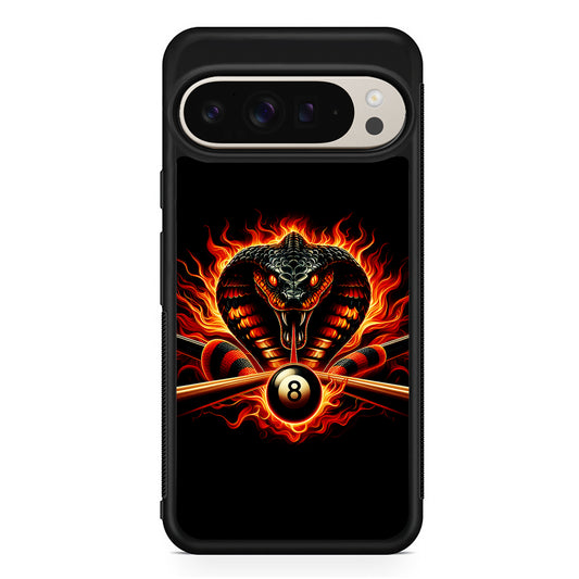 Cobra Head Ball Number 8 Google Pixel 9 Pro Case | Slim Protective Cover