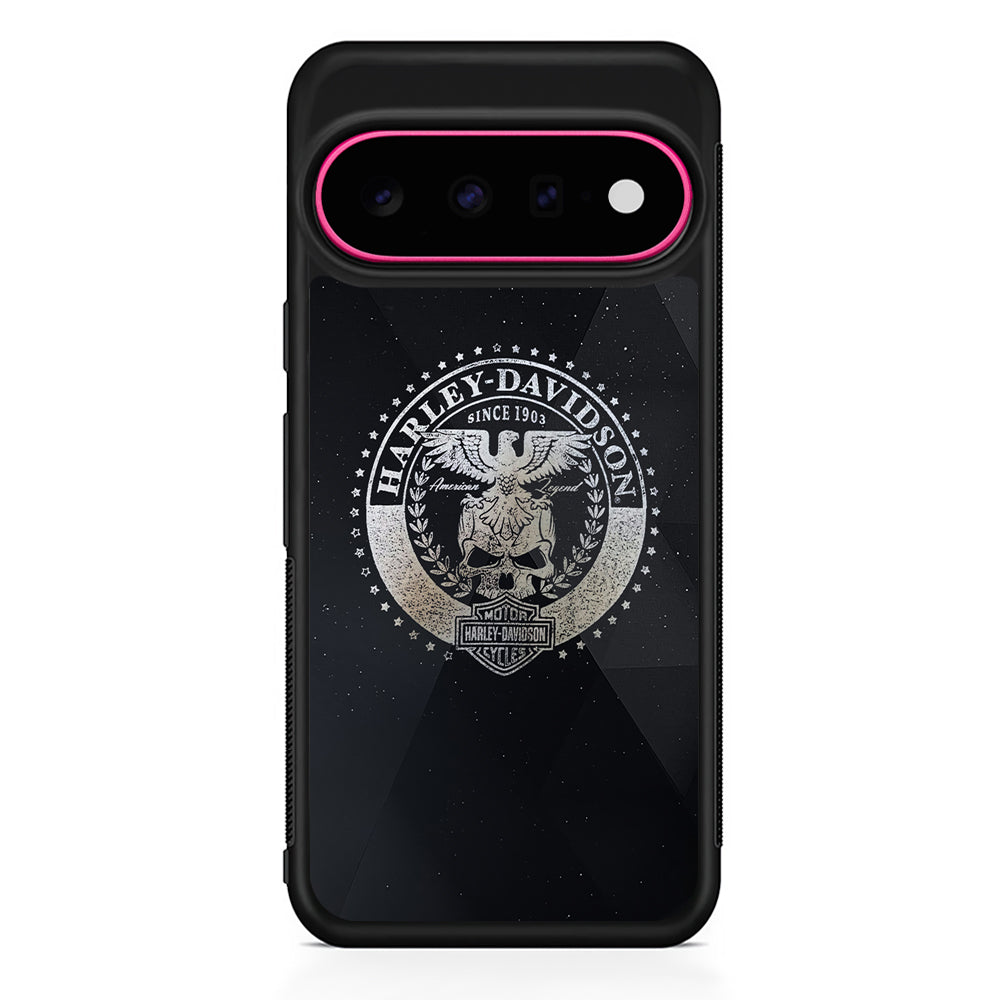 Harley Davidson Silver Emblem Google Pixel 11 Case - Stylish Protective Phone Case