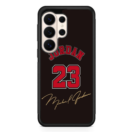 Air Jordan Signature Number Samsung Galaxy S26 Ultra Case | Durable Samsung Galaxy S26 Ultra Phone Case