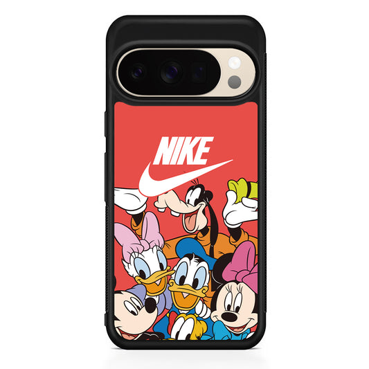 Nike Mickey Family Google Pixel 10 Pro XL Case | Durable Google Pixel 10 Pro XL Cover