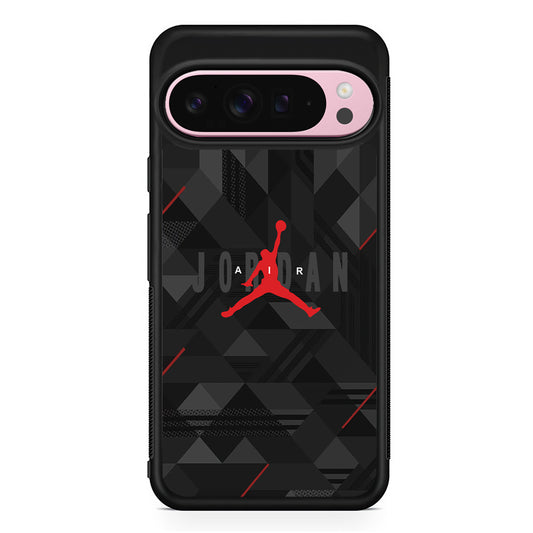 Air Jordan Black Shapes Google Pixel 9 Pro XL Case | Protective Cover