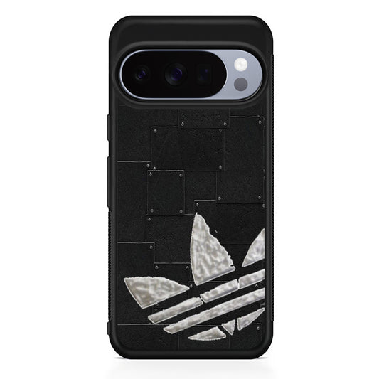 Adidas Metal Skin Logo Google Pixel 10 Pro Case | Slim Google Pixel 10 Pro Rubber Case