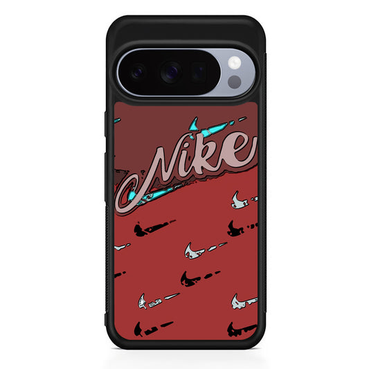 Nike Red Layer Art Google Pixel 10 Pro Case | Protective Google Pixel 10 Pro Cover