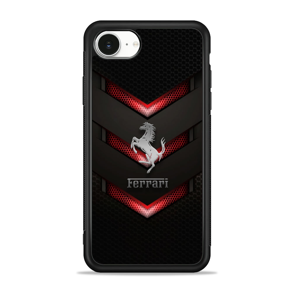Ferrari Red Steam iPhone 16e Case - Slim Silicone Case