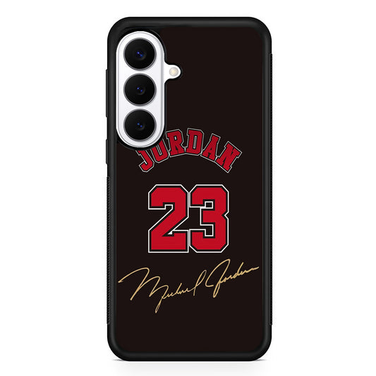Air Jordan Signature Number Samsung Galaxy S26 Plus Case | Lightweight Protective Cover for Galaxy S26 Plus