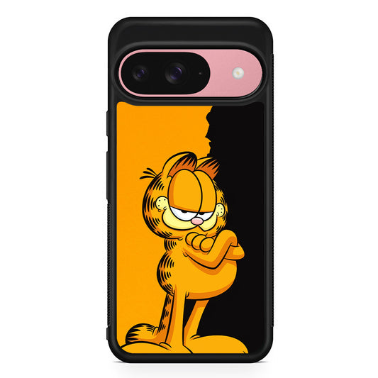 Garfield The Cat Stay Cool Google Pixel 9 Case | Google Pixel 9 Protective Rubber Case