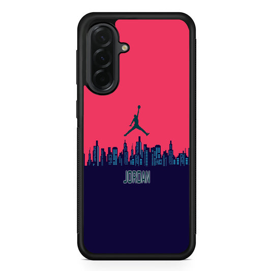 Jordan  Jump City Magenta Samsung Galaxy A36 Case | Slim Samsung Galaxy A36 Protective Case
