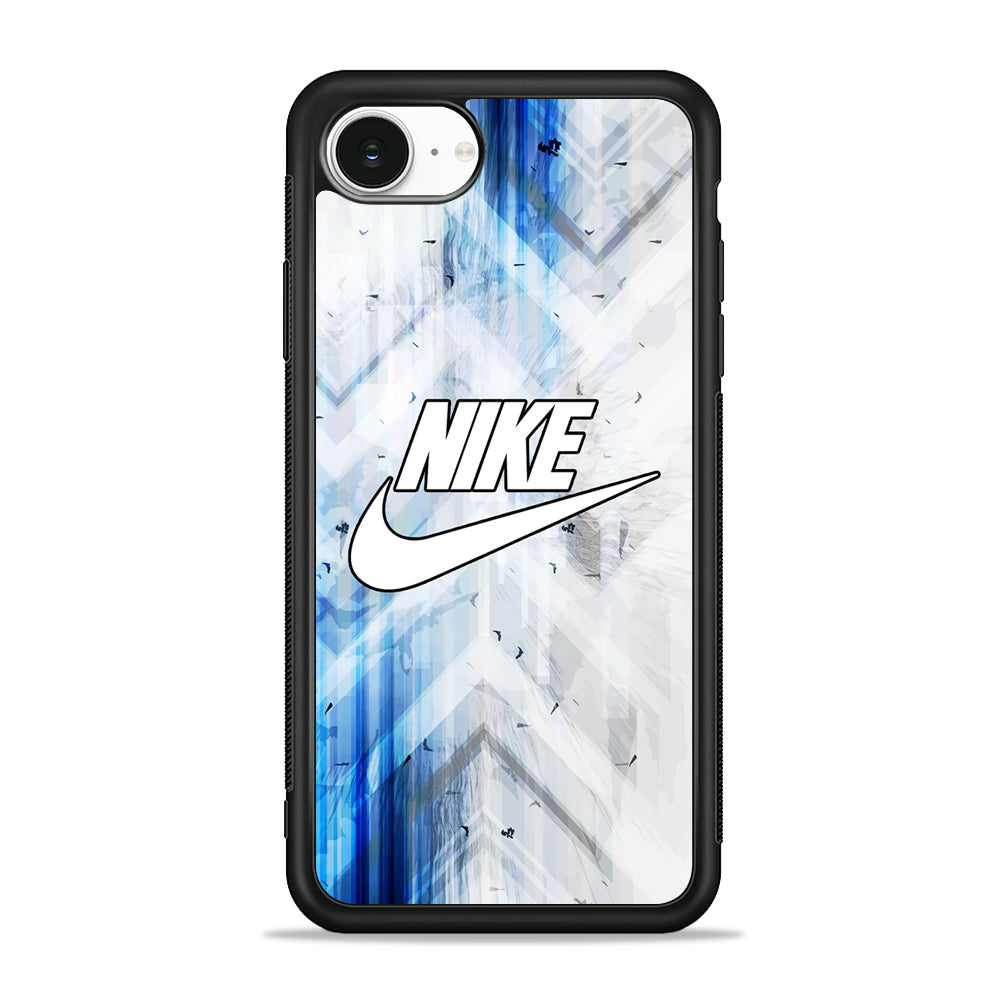 Nike Blue Light Vibes iPhone 16e Case - Slim Silicone Case