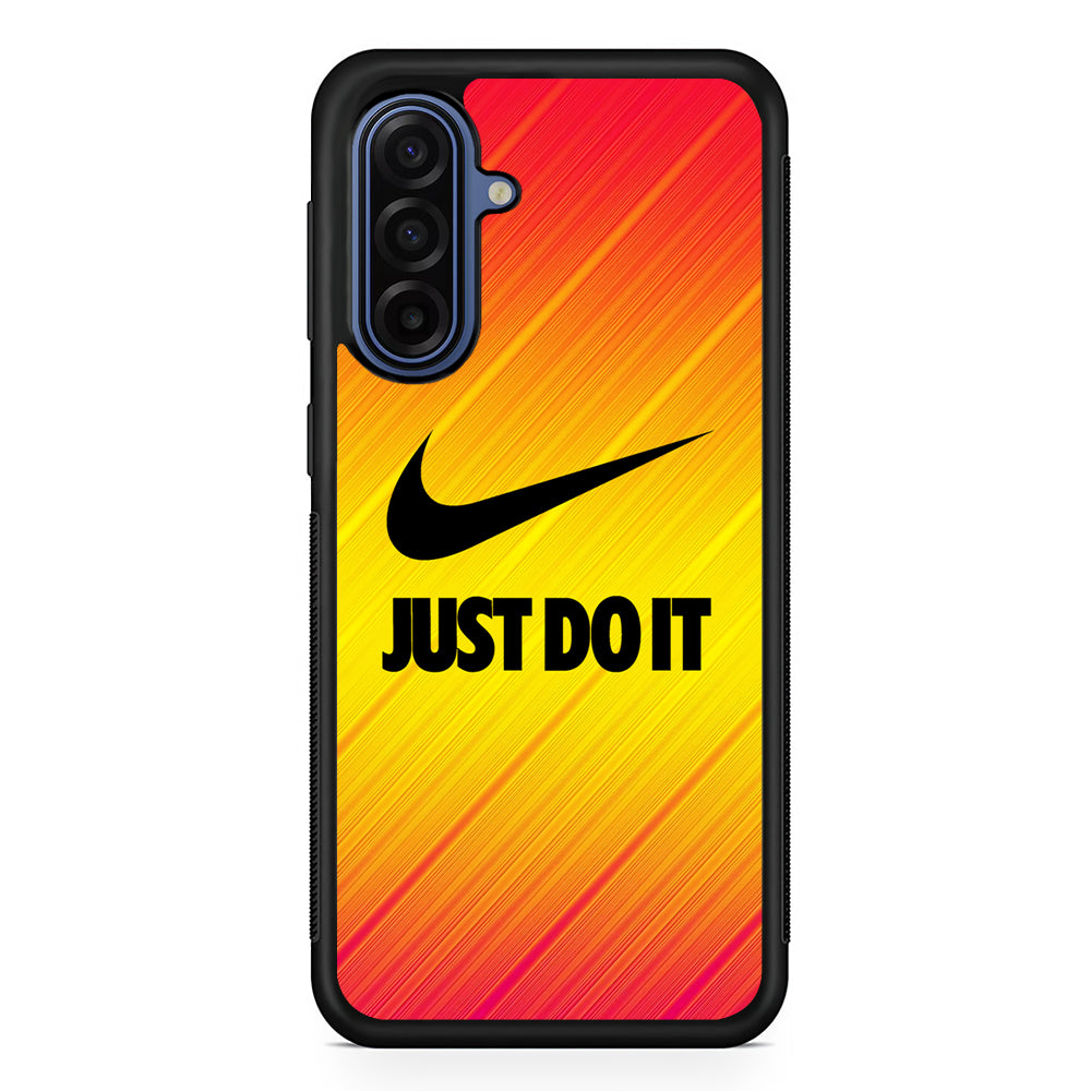 Nike Gradation Colour Just Do It Samsung Galaxy A17 Case | Samsung Galaxy A17 Protective Rubber Case