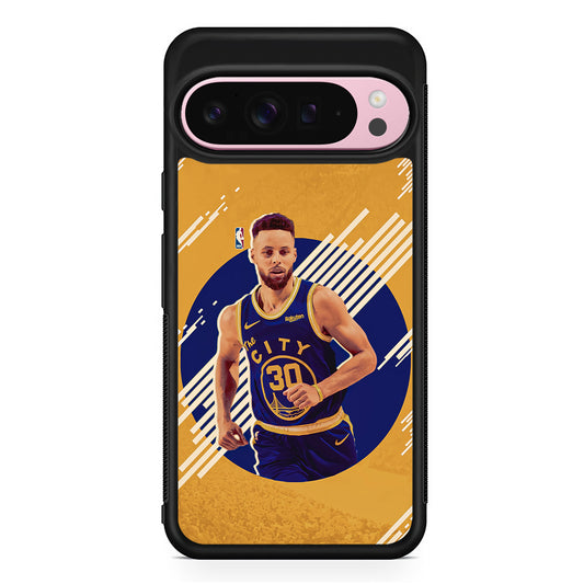 Stephen Curry Basketball Player Google Pixel 9 Pro XL Case | Protective Cover