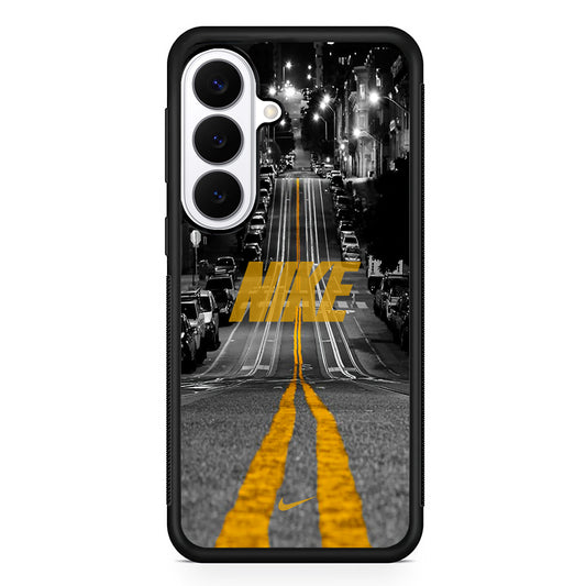Nike Night Yellow Flames Samsung Galaxy S26 Plus Case | Stylish Protective Cover for Samsung Galaxy S26 Plus