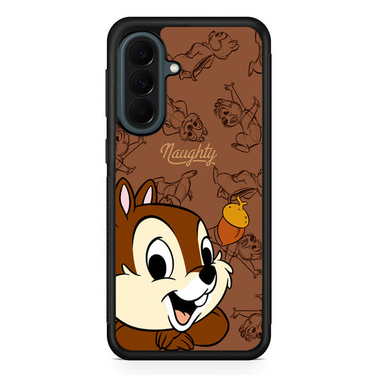 Chip N Dale Naughty Person Samsung Galaxy A37 Case | Samsung Galaxy A37 Rubber Phone Case
