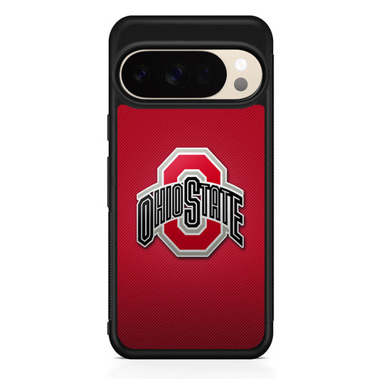 Ohio State Logo Red Google Pixel 10 Pro XL Case | Slim Google Pixel 10 Pro XL Protective Case